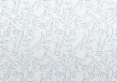 Produktbild von Zarte Blätter – Bodenschutzmatte – Rutschfest – Schutzmatte für Büro – Vinylmatte – Stuhlunterlage  – 100 x 100 cm
