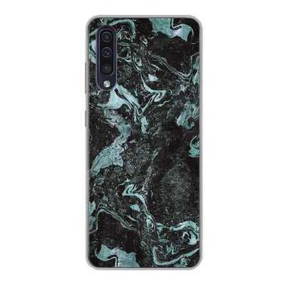 Produktbild von MuchoWow® Handyhülle Schutzhülle Hülle für Samsung Galaxy A30s Marmor - Naturstein - Luxus Silikon Softcase Handy Hülle - Karteninhaber