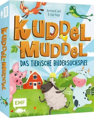 Produktbild von Kartenspiel: Kuddelmuddel - Das tierische Bildersuchspiel ab 5 Jahren