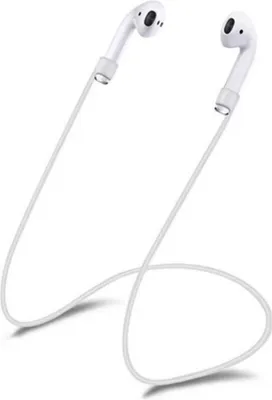 Immagine prodotto di Cavo per AirPods – Cavo per Apple AirPods – Compatibile con Apple AirPods – Antiscaduta – Laccetto per AirPods – Cavo in silicone per Apple iPhone Airpods – Bianco