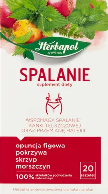 Produktbild von Herbapol Nahrungsergänzungsmittel Kräuter- und Früchtetee Spalanie 40 G (20 X 2 G)