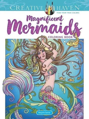 Produktbild von Creative Haven Magnificent Mermaids Coloring Book