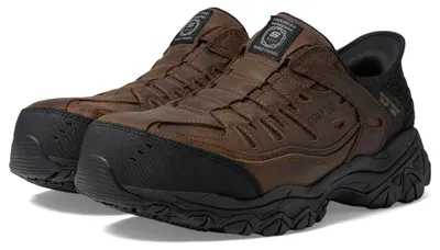 Productafbeelding van Skechers Holdredge Ryker, herenwerkschoenen, bruin, maat 9.5