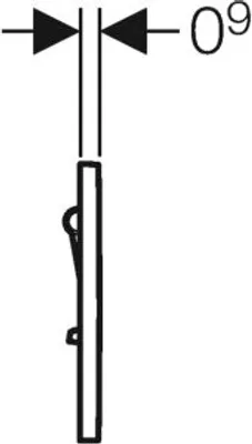 Produktbild von Geberit 242811461 BetPl. Sigma01 zu UR-Strg. mit