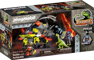 Produktbild von PLAYMOBIL Dino Rise 70928 Robo-Dino Kampfmaschine