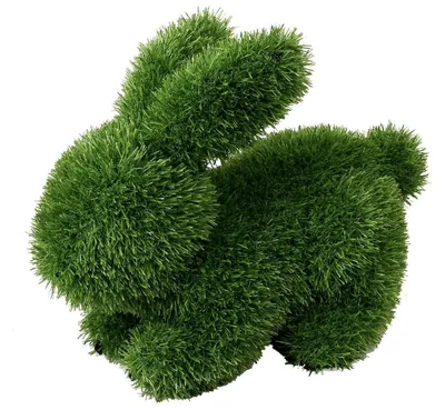 Produktbild von Kunstgras Dekorationsfigur Hase für Garten und Außenbereich