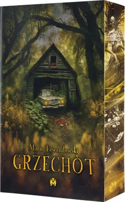 Produktbild von Grzechot trzymająca w napięciu opowieść z ilustrowanymi brzegami