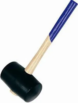 Produktbild von SIEGER Gummihammer 55 mm mit Stiel
