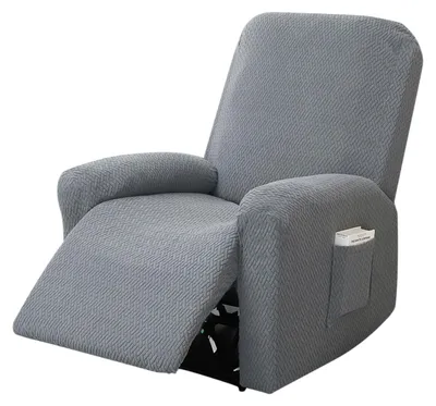 Image de Housse extensible pour fauteuil relax, avec poches