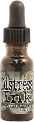 Obrázok produktu pre Náplň do atramentového tampónu Distress Reinker - Forest Moss 14 ml