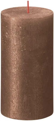 Zdjęcie produktu dla Bolsius Rustik świeca miedź 130/68mm