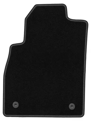 Produktbild von Fahrermatte Velours für Opel Astra J 2009-2015 (Schrägheck/Limousine/Kombi) – 1-tlg, Schwarz, passgenau – Wielganizator BASIC