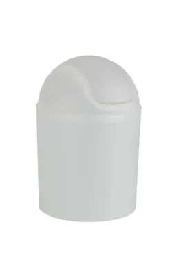 Produktbild von Schwingdeckeleimer Arktis Weiß 1,5 L