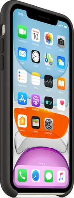 Produktbild von Apple MWVU2ZM/A, Cover, Apple, iPhone 11, 15,5 cm (6.1"), Schwarz