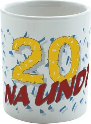 Immagine prodotto di Tazza con stampa 20 E allora? 57228 bianco