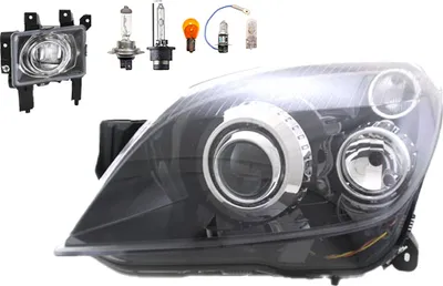 Produktbild von Scheinwerfer passend für Opel Astra H 03/2004- Xenon D2S H7 LI + Nebel+Leuchtmi. 1216663 1216565 1710368 13243424 13261999 6710051 Johns