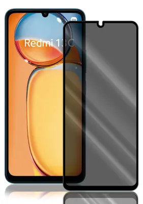 Produktbild von Anti Spy Panzer Folie für Xiaomi Redmi 13C Privacy Displayschutzfolie Sichtschutz Glasfolie Schutzglas