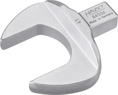 Produktbild von Hazet Einsteck-Maulschlüssel 14 x 18 mm Einsteck-Vierkant massiv, Außen Sechskant Profil, SW 41 mm