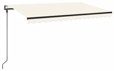 Obrázok produktu pre vidaXL markíza automaticky zaťahovacia 450x300 cm krémová
