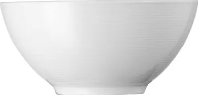 Produktbild von Thomas Porzellan Loft Schale rund Weiß, Ø 16 cm, H 7,5 cm, B 15 cm, 0,8 L, spülmaschinenfest, mikrowellengeeignet, feine Rillenstruktur, sensitive Haptik