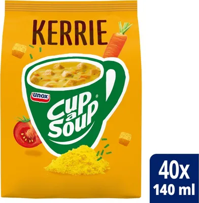Produktbild von UNOX-CUP-A-SOUP MACHING BAG KERRIE 140ml | Einbacken Sie einen 40er -Teil
