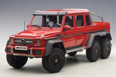 Image de Mercedes-Benz G63 AMG 6×6 rouge AUTOart 1:18