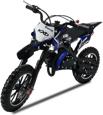 Produktbild von Pocketbike Dirtbike Pocket Cross 49cc Bike Kindercross Crossbike KXD 701 Blau