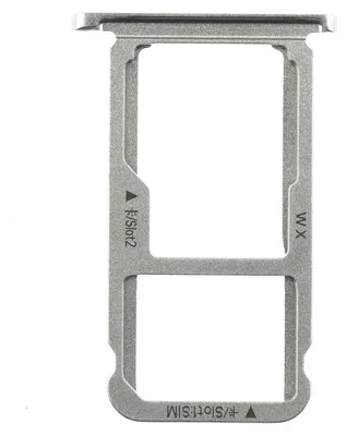 Produktbild von Honor 6X Sim Karten Halter Tray Fach, Silber