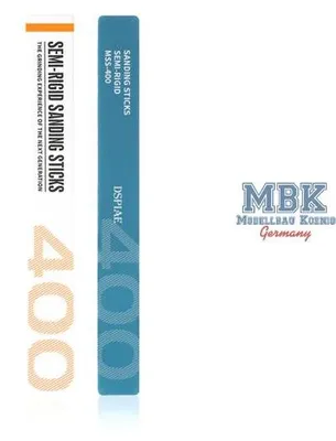 Produktbild von DSPIAE DSP-MSS-400 DSPIAE Semi-rigid Sanding Sticks #400 Grit