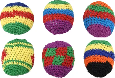 Obrázok produktu pre Vankúš na nohy 6 cm háčkovaný textil