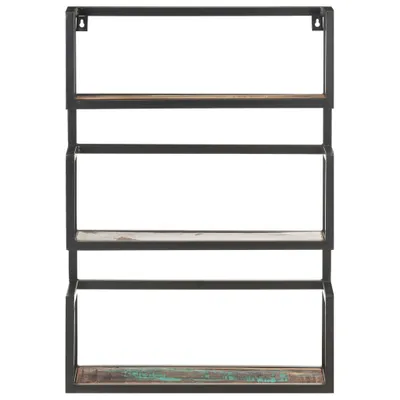 Obrázek produktu pro vidaXL Nástěnná police 60x20x85 cm Masivní staré dřevo