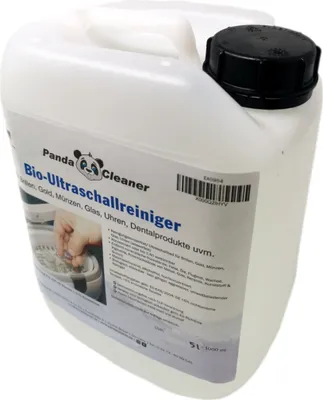Produktbild von PandaCleaner Ultraschallreiniger für Ultraschallbad - 5000ml Konzentrat für Brillen & Dentalprodukte - -Ultraschallreiniger