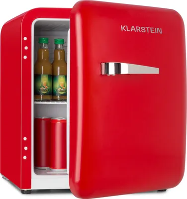 Obrázek produktu pro Klarstein Mini chladnička, 48 l, malá, tichá chladnička do kanceláře, 0–10 °C