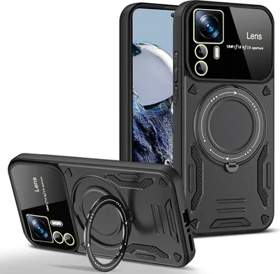 Custodia Originale Per Xiaomi 12T In Silicone TPU Morbido Con Protezione Fotocamera - Antiurto Sottile, Nero - 2