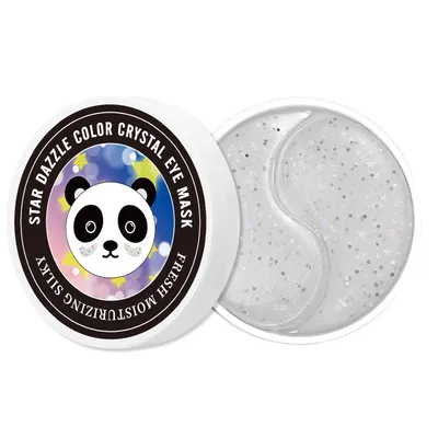 Zdjęcie produktu dla SERSANLOVE Kolagenowe płatki pod oczy STAR z kwasem hialuronowym i naturalnymi ekstraktami, 60 szt. Colorful Panda, 90g