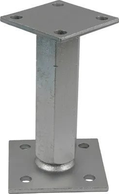 Produktbild von GeZu Impex® Pfostenträger Egon 70 x 70 mm höhenverstellbar 140 - 190 mm Pfostenschuh Stützenfuß