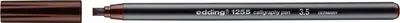 Image de edding 1255 stylo de calligraphie brun foncé 3,5 mm
