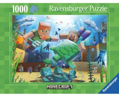 Image de Puzzle Minecraft de 1 000 pièces pour un divertissement créatif