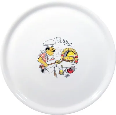 Zdjęcie produktu dla HENDI Tradycyjny talerz do pizzy, biały, 330 mm