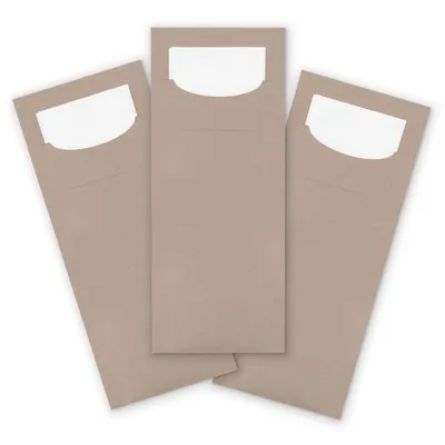 Produktbild von itenga 100x Bestecktasche latte macchiato