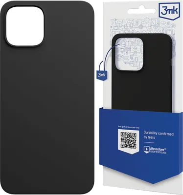 Zdjęcie produktu dla 3MK Silicone Case iPhone 13 mini 5,4"czarny/black
