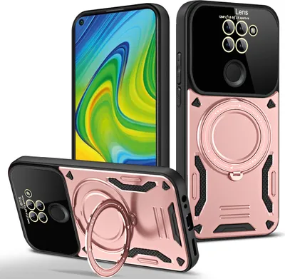 Custodia Militare Per Huawei P30 Pro Con Supporto Auto Magnetico E Cavalletto 360° - 5