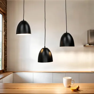Obrázek produktu pro ANNIE Stylová závěsná lampa jídelní stůl kovová 3 světla závěsné světlo výškově nastavitelné
