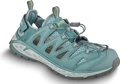Produktbild von Meindl Damen Brindisi Comfort Fit PW Outdoorsandale türkis/gelb 40