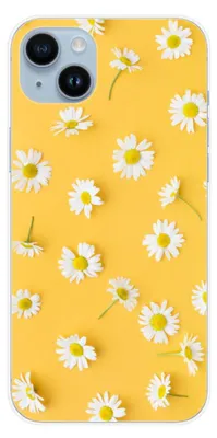 Image de 1001Coques - Coque silicone compatible avec Apple iPhone 14 Plus - Motif marguerittes - Design original imprimé en France