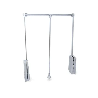 Produktbild von Ausziehbarer Kleiderschrank ausziehbar grau EMUCA von 830 bis 1150 mm Breite - 9283911