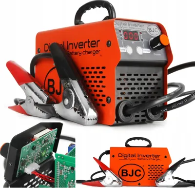 Produktbild von Autobatterieladegerät KFZ PKW BC400 12/24V 40A gerät Starthilfe Booster 400A 50-500 Ah Batterielader Batterieladegerät