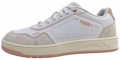 Image de Puma Court Classy Damenschuhe Sneaker sportlicher Schnürer Weiß Freizeit