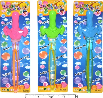 Immagine prodotto di Soffiatore di bolle - spada 125 ml 41 cm
