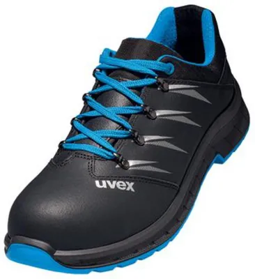Produktbild von Uvex 69349, Männlich, Erwachsener, Sicherheitsschuhe, Schwarz, Blau, ESD, FO, S2, Alle Jahreszeiten